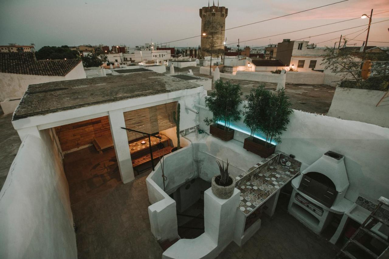 Apartamento Con Terraza Y Barbacoa Paterna Exterior foto