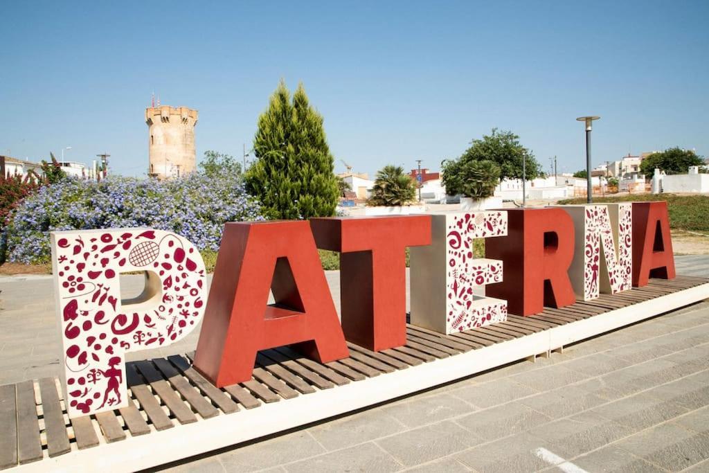 Apartamento Con Terraza Y Barbacoa Paterna Exterior foto